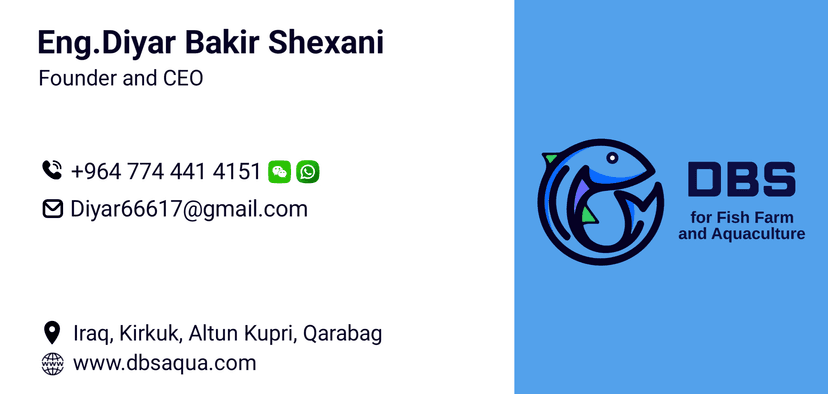 DBS Fish Farm & Aquaculture Business Card